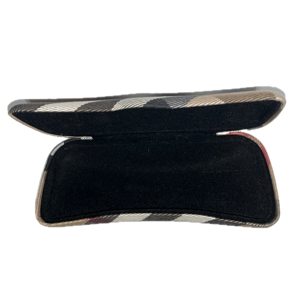 Burberry Tartan Canvas, Plaid Eyeglass Case ONLY, Hard Case - Picture 3 of 13